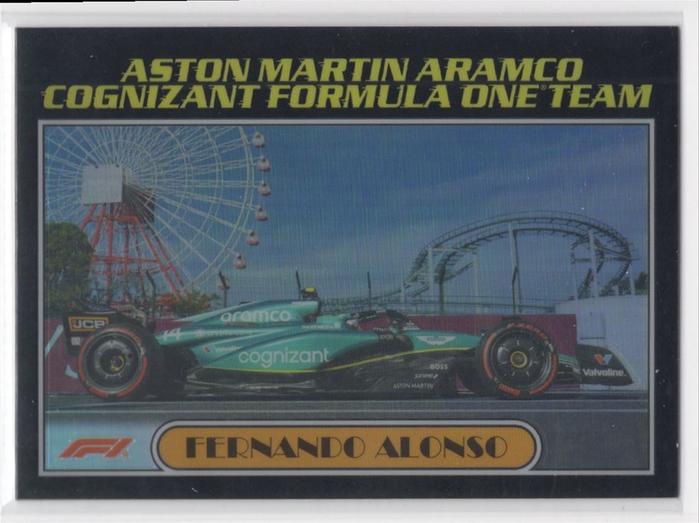 2023 * Fernando Alonso Aston Martin Aramco Cognizant F1 Team #AU77-FA