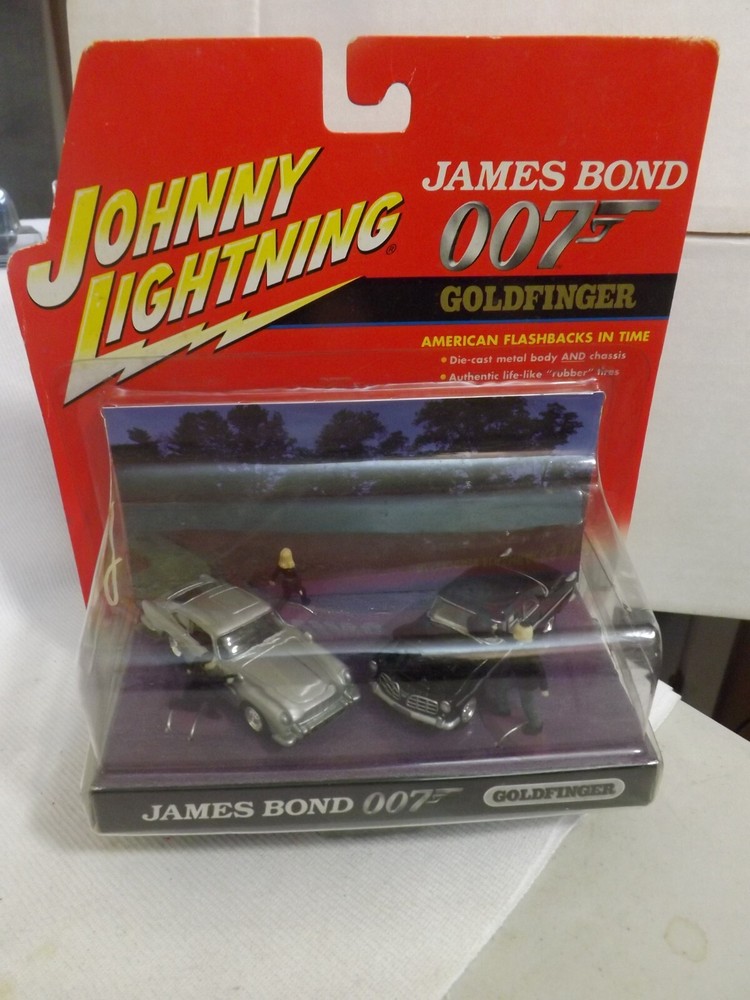 Johnny Lightning James Bond 007 Goldfinger American Flashbacks In Time 2 Cars