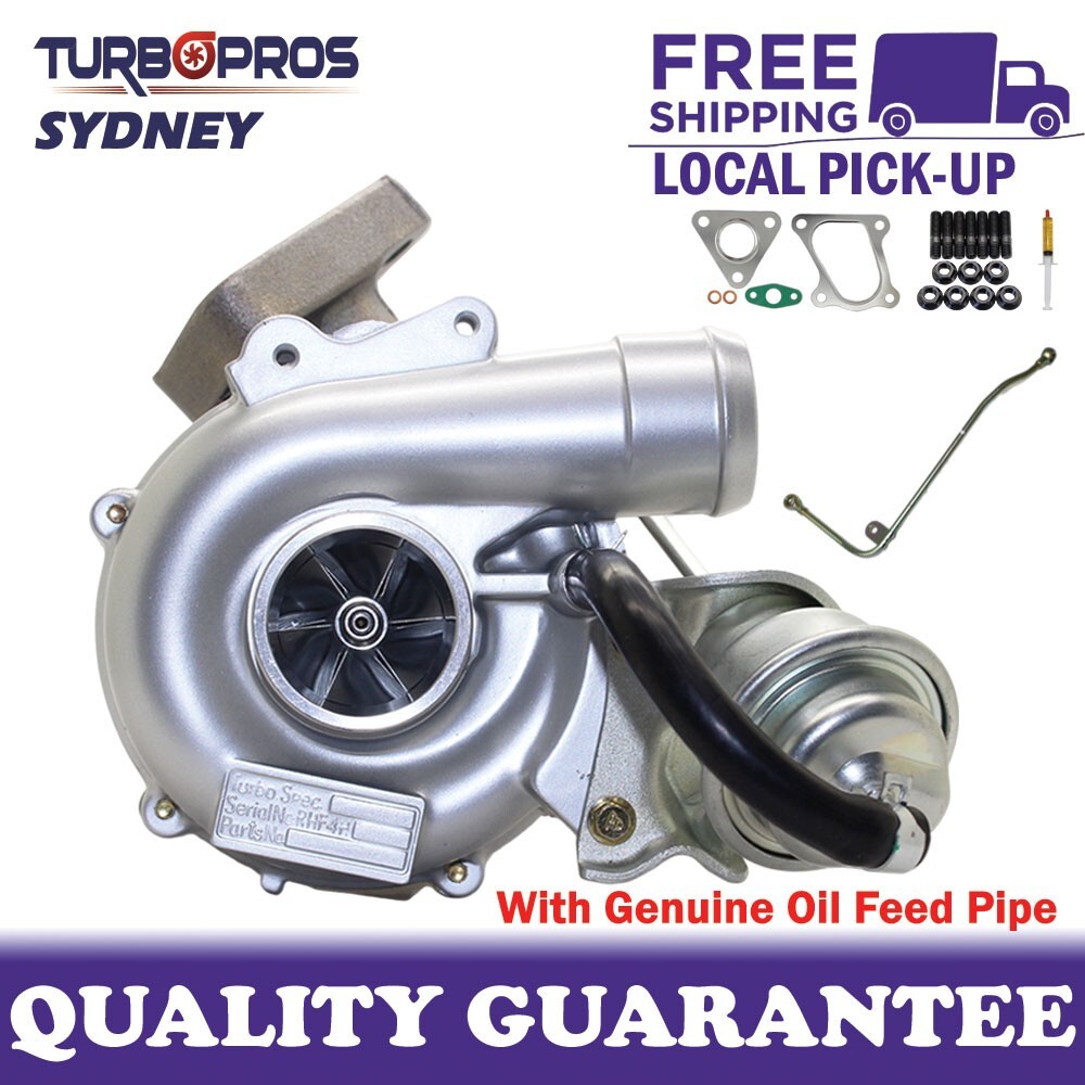 Upgrade Billet Turbo & Genuine Oil Feed Pipe for Mitsubishi Challenger 4D56 2.5L