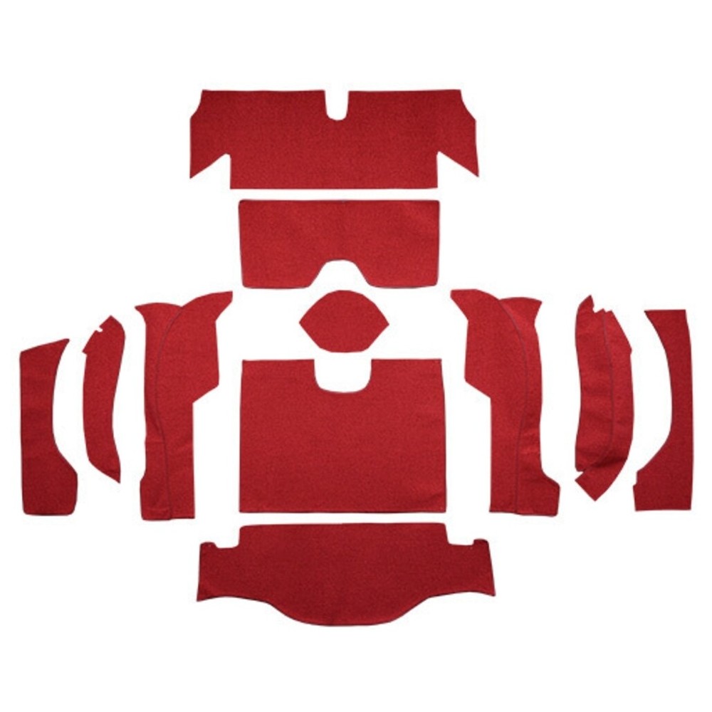 1964 Chevrolet Corvette Coupe Rear Foam Loop Carpet