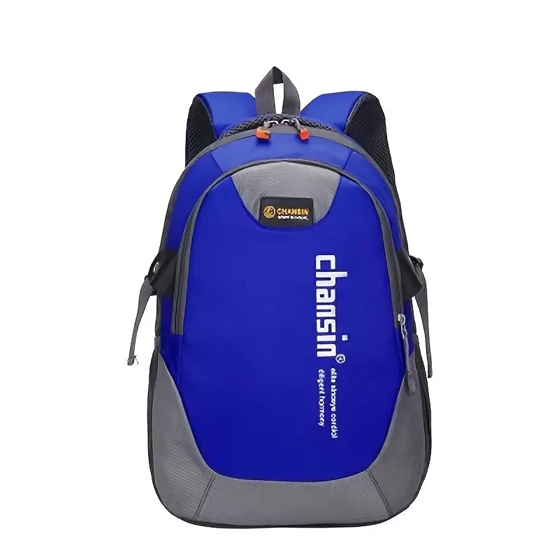 Blue Nylon Backpack 