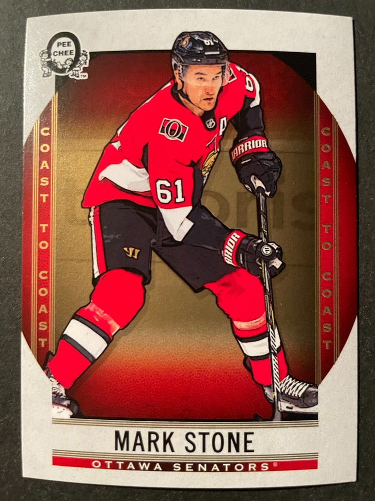 2018-19 O-Pee-Chee Coast To Coast Mark Stone #16 Senators Hockey Card