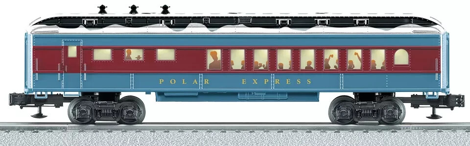Lionel O Gauge Polar Express 6-84604 Diner Car Toy Train