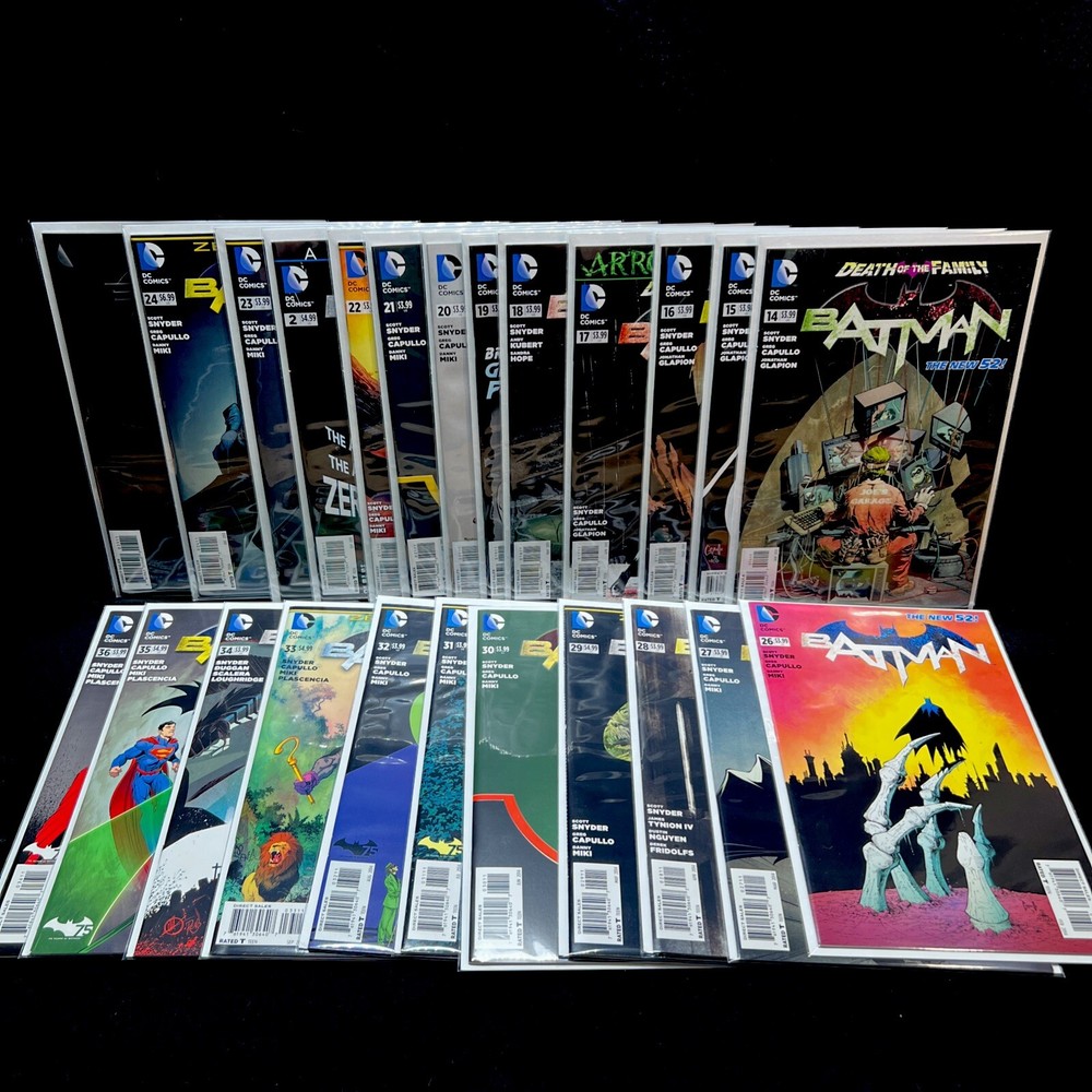 Batman #14 15 16 17 18 19 20 21 22 23 24 25 26 27 28 29 30 31 32 33 34 35 36 NM-
