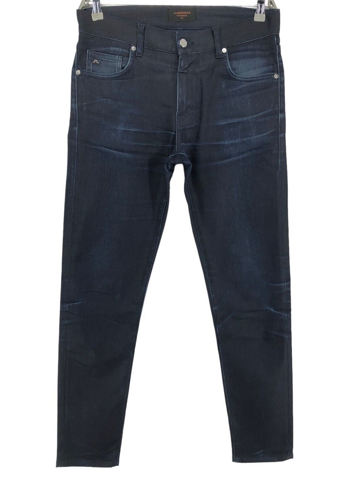J.LINDEBERG Men's JAY Mid Rise Slim Jeans Size 31 - W31 L32