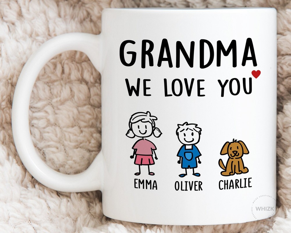 Au Grandma Mug Grandma Gift For Grandma Birthday Gift Personalized Grandma