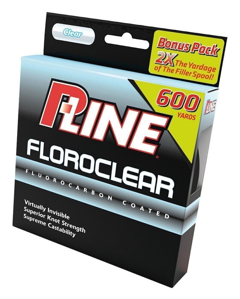 P-Line FCCBF-8 Floroclear 8lb 600yd