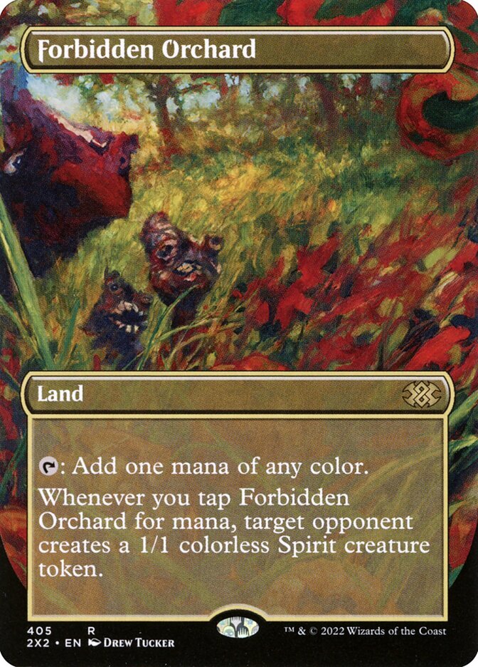 MTG Magic the Gathering Forbidden Orchard (405/686) Double Masters 2022 LP