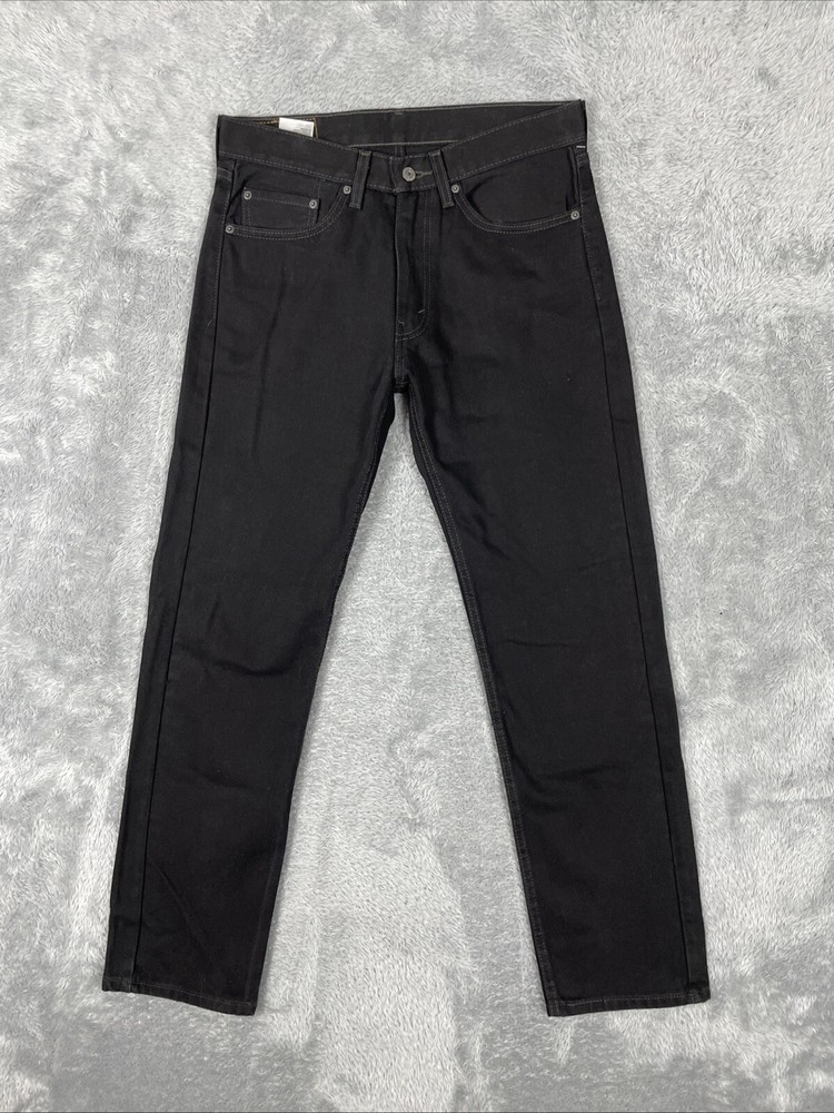 Levis 505 Jeans Men's 32x32* TAG Black Regular Fit Straight 100% Cotton Pants