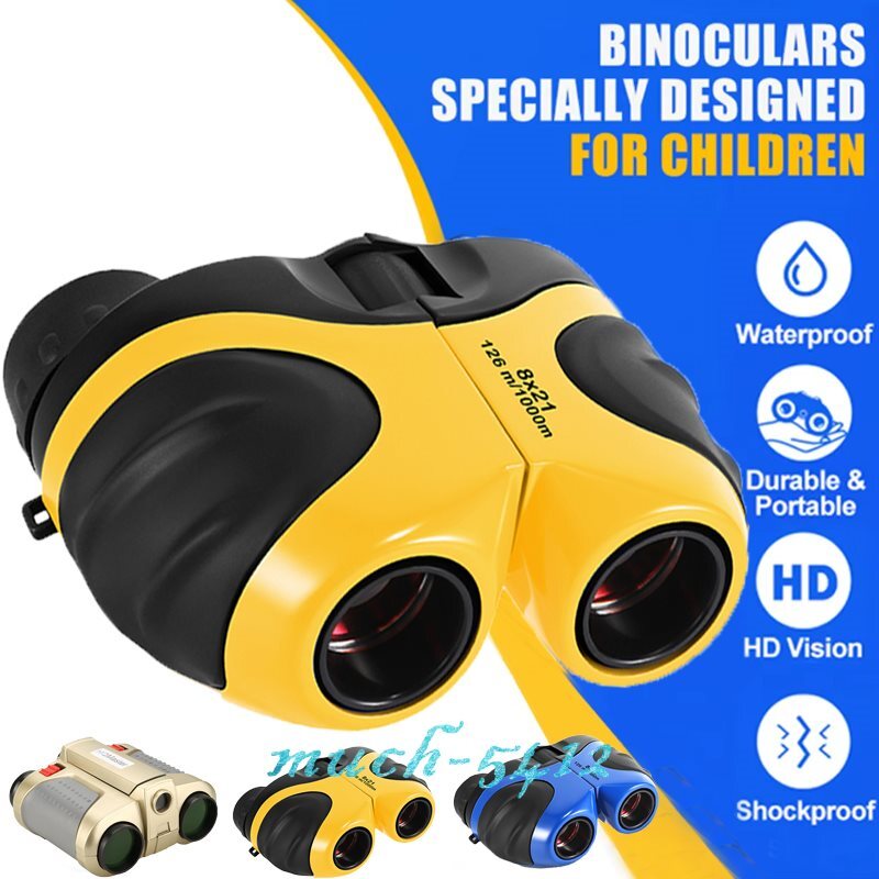 Kids Educational Binoculars Toy for Toddlers Ages 2-8 Years Old