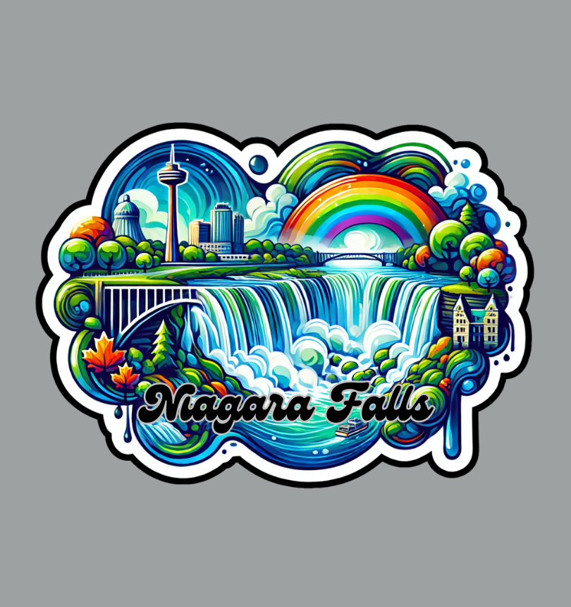 Niagara Falls Souvenir Fridge Magnet for Travel Memories