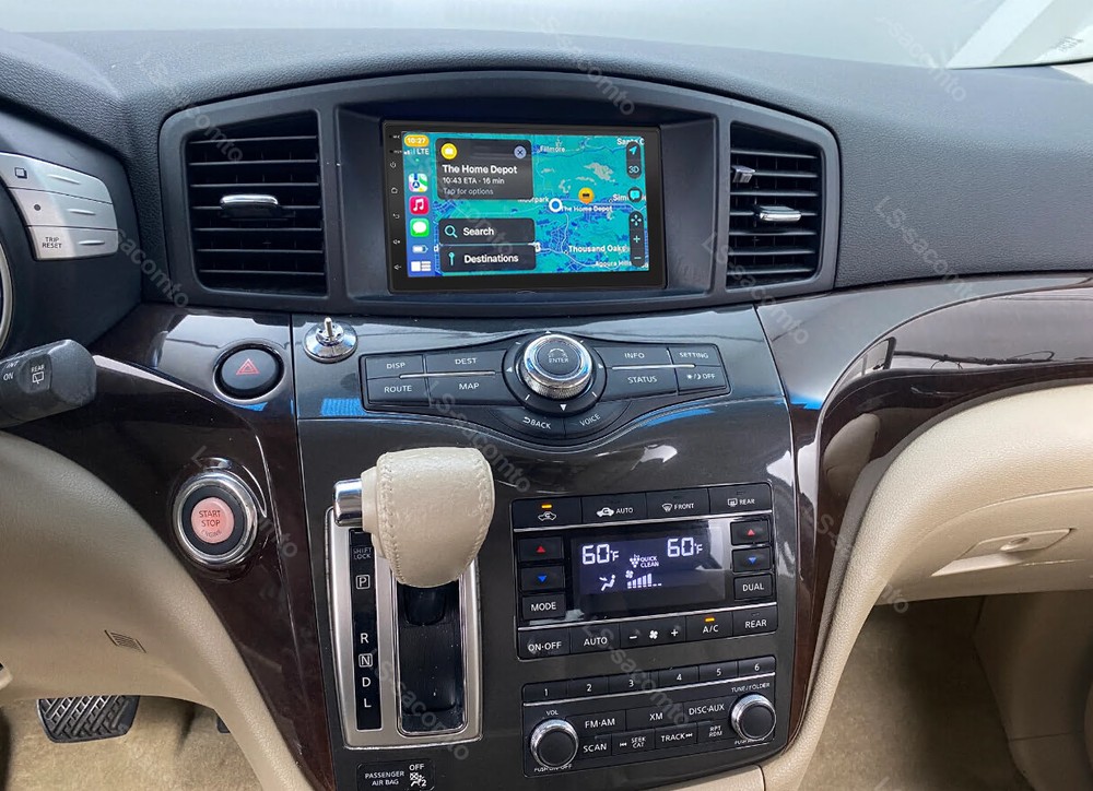 For 2011 2012 2013 14 2015-2017 Nissan Quest Android 14 Carplay GPS Stereo Radio