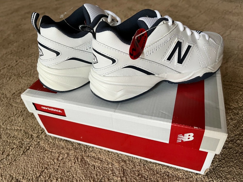New Balance gym shoes  Kid's KX624 Lace Up Cross Trainer Shoe Big Kid 8-12 Years-image