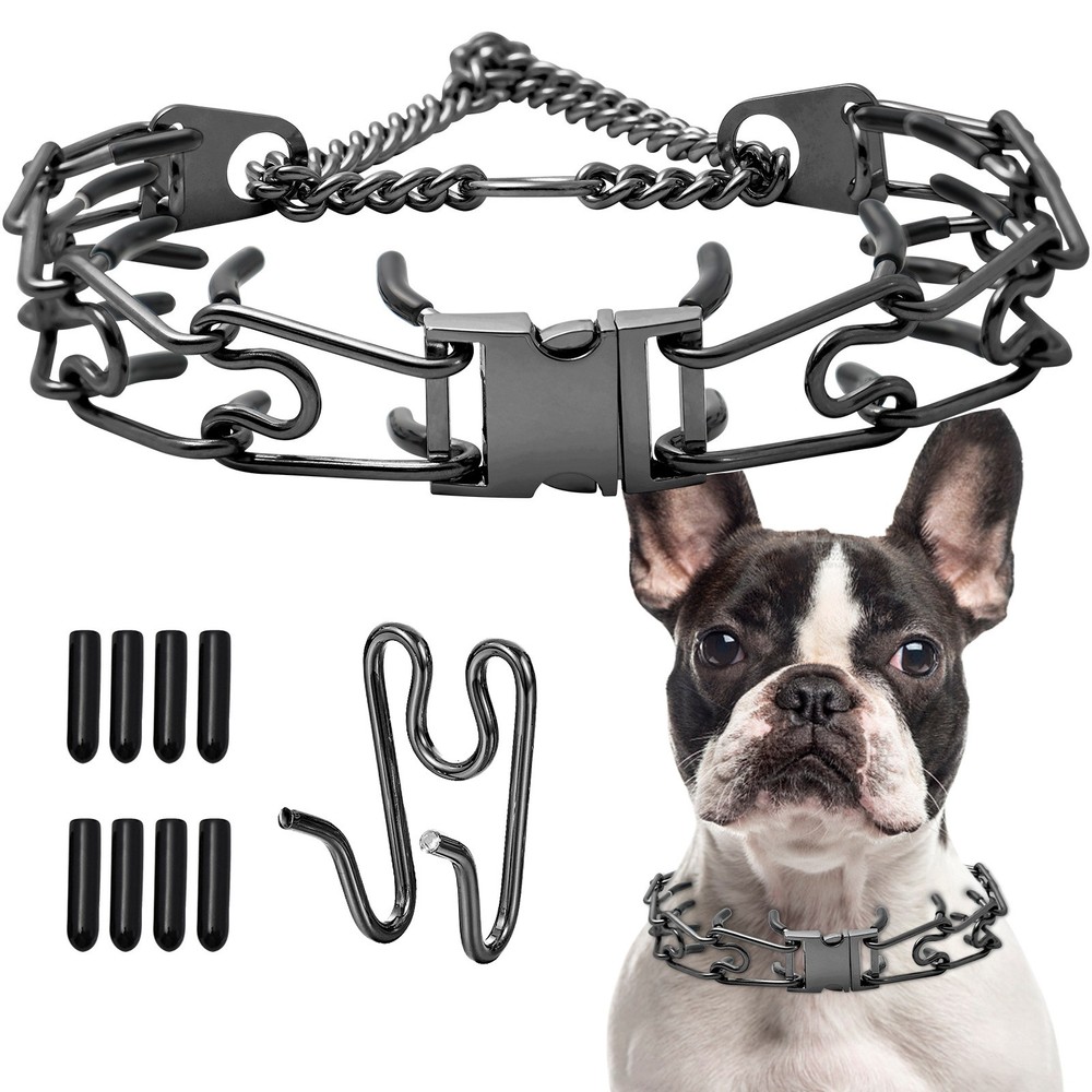 Stainless Steel Stimulating Dog Training Collar Ultra-Plus Pinch Quick Release