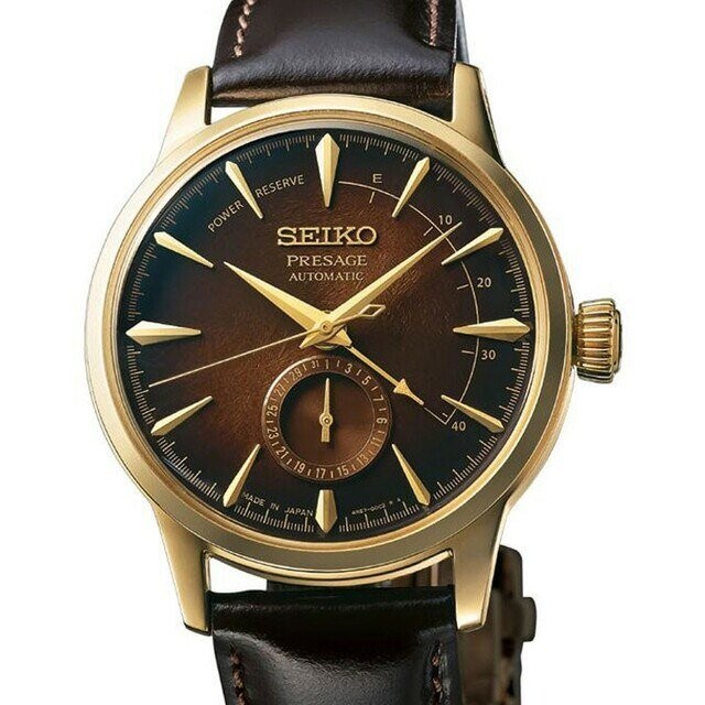 Seiko Presage Brown Men's Watch - SSA392J1