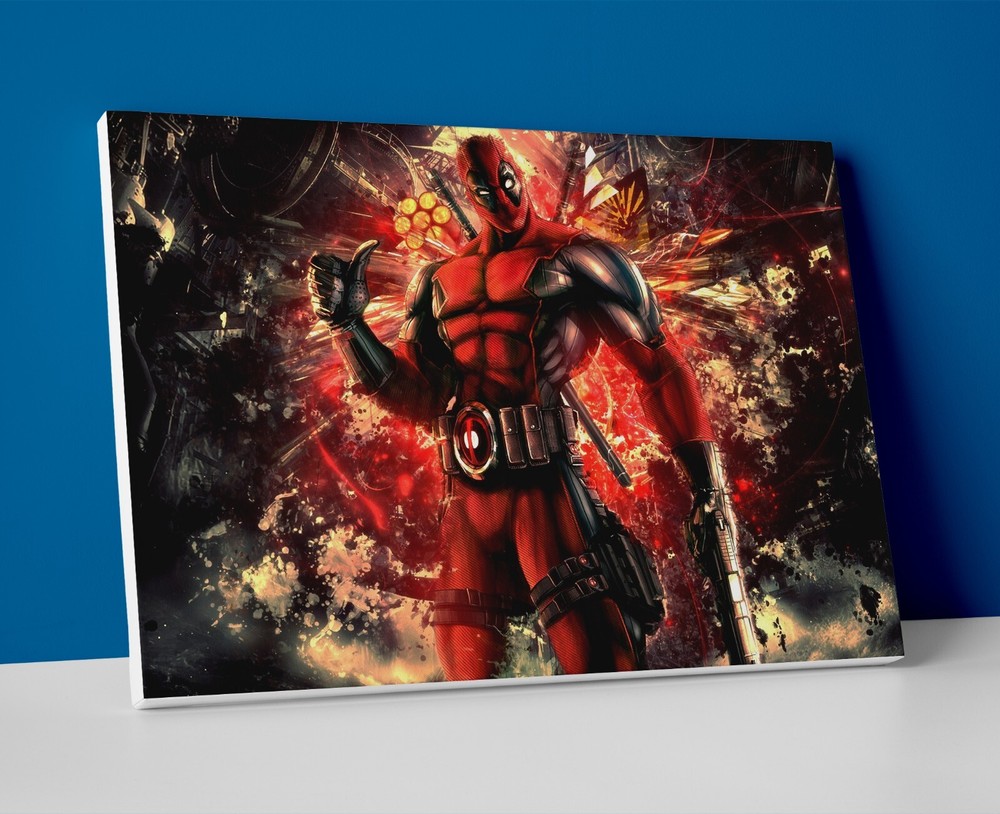 Deadpool Movie Art Poster or Canvas