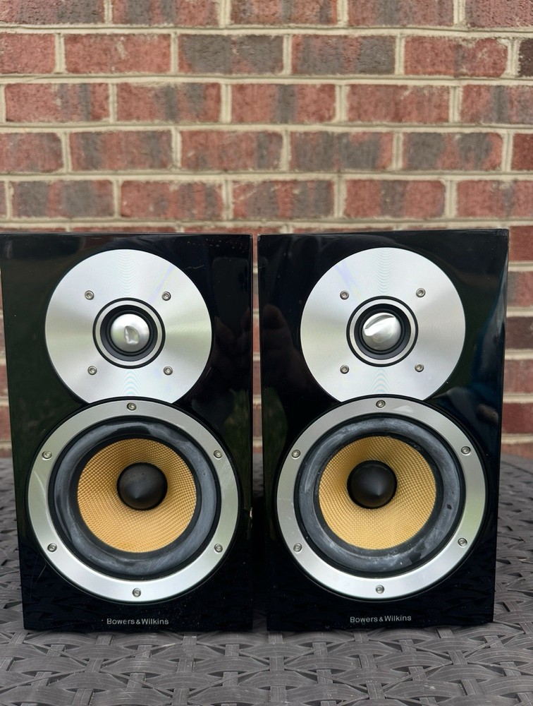 B&W Bowers & Wilkins CM1 Bookshelf Speakers PAIR