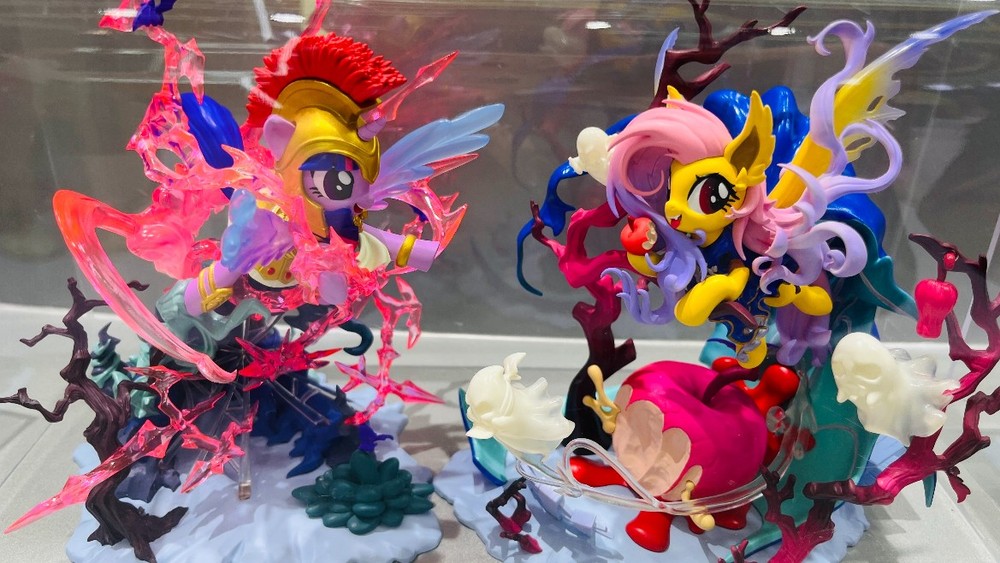 KAYOU My Little Pony K·Prize T3 S/LAST 15cm Figure Fluttershy/Twilight Sparkle