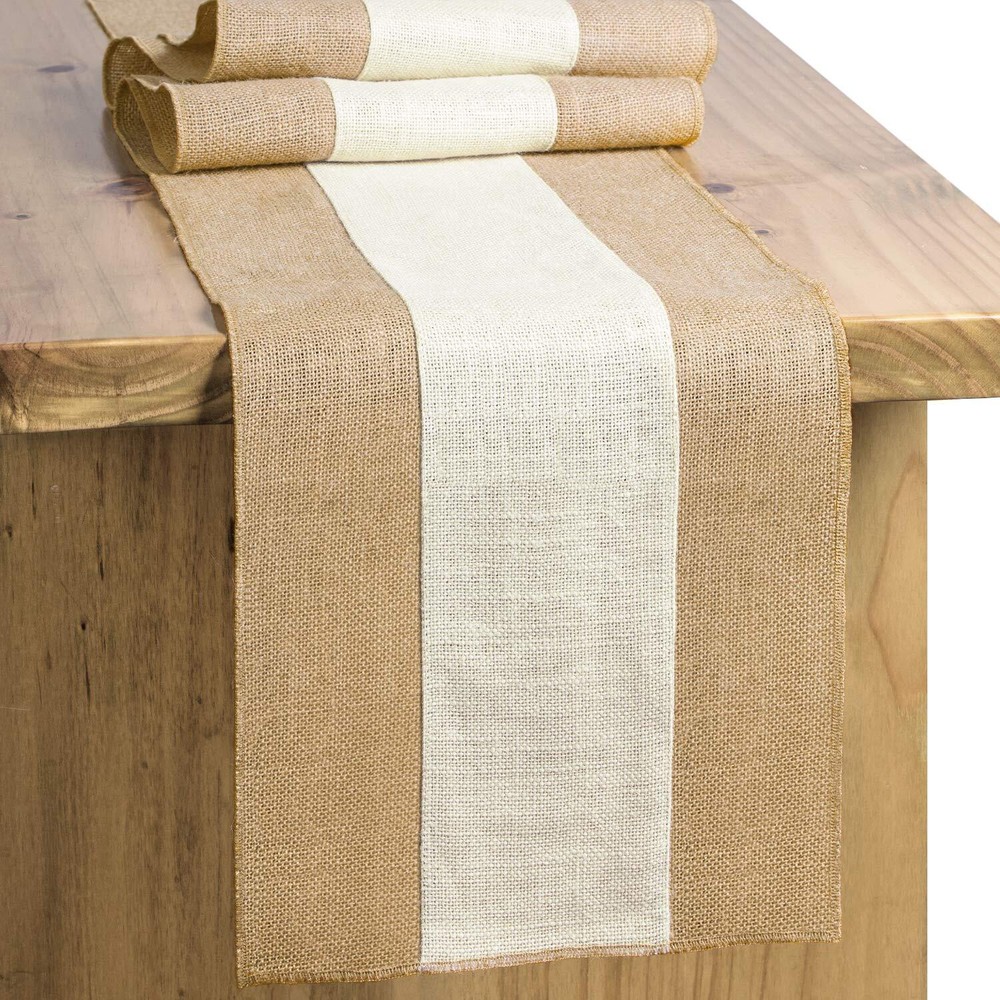 Burlap Table Runner Farmhouse Thanksgiving Table Runner Christmas Table Decor...
