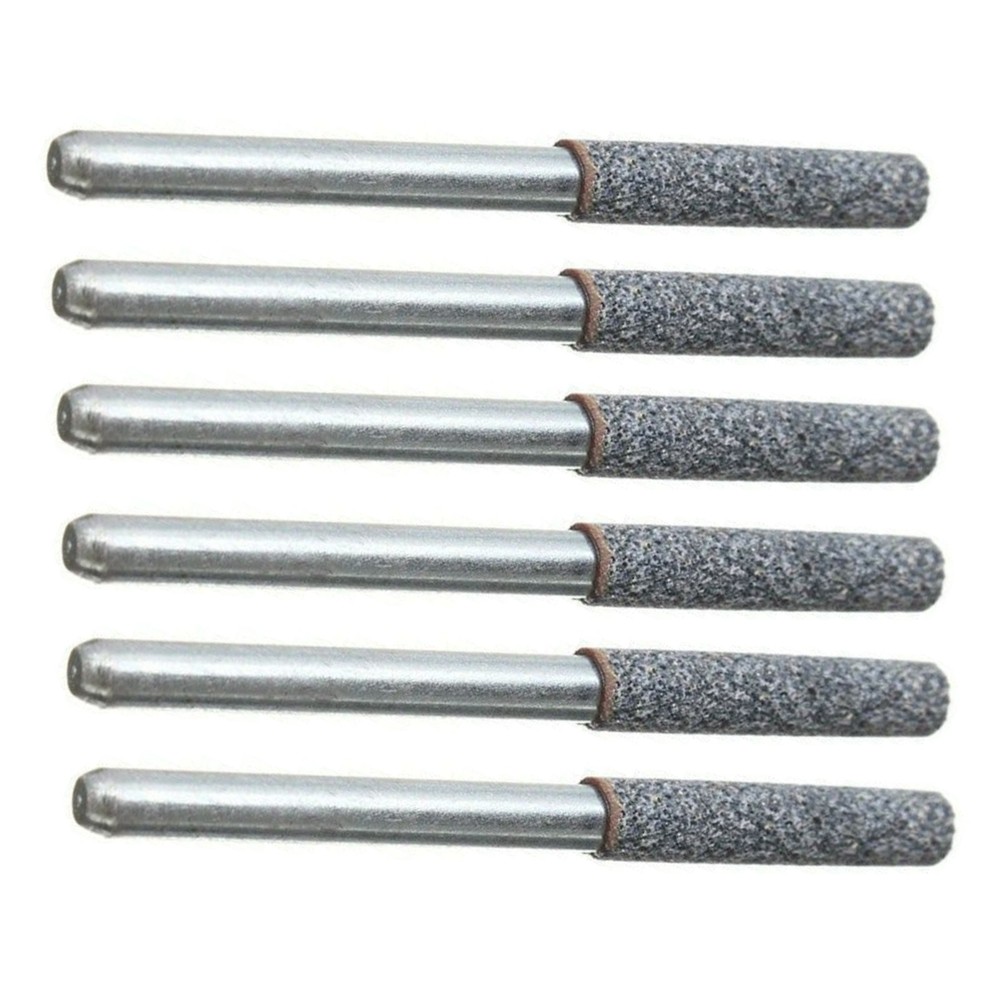 Durable 6x 5/32 Diamond Grinder Stone For 12 Volt Chainsaw Chain Sharpener a