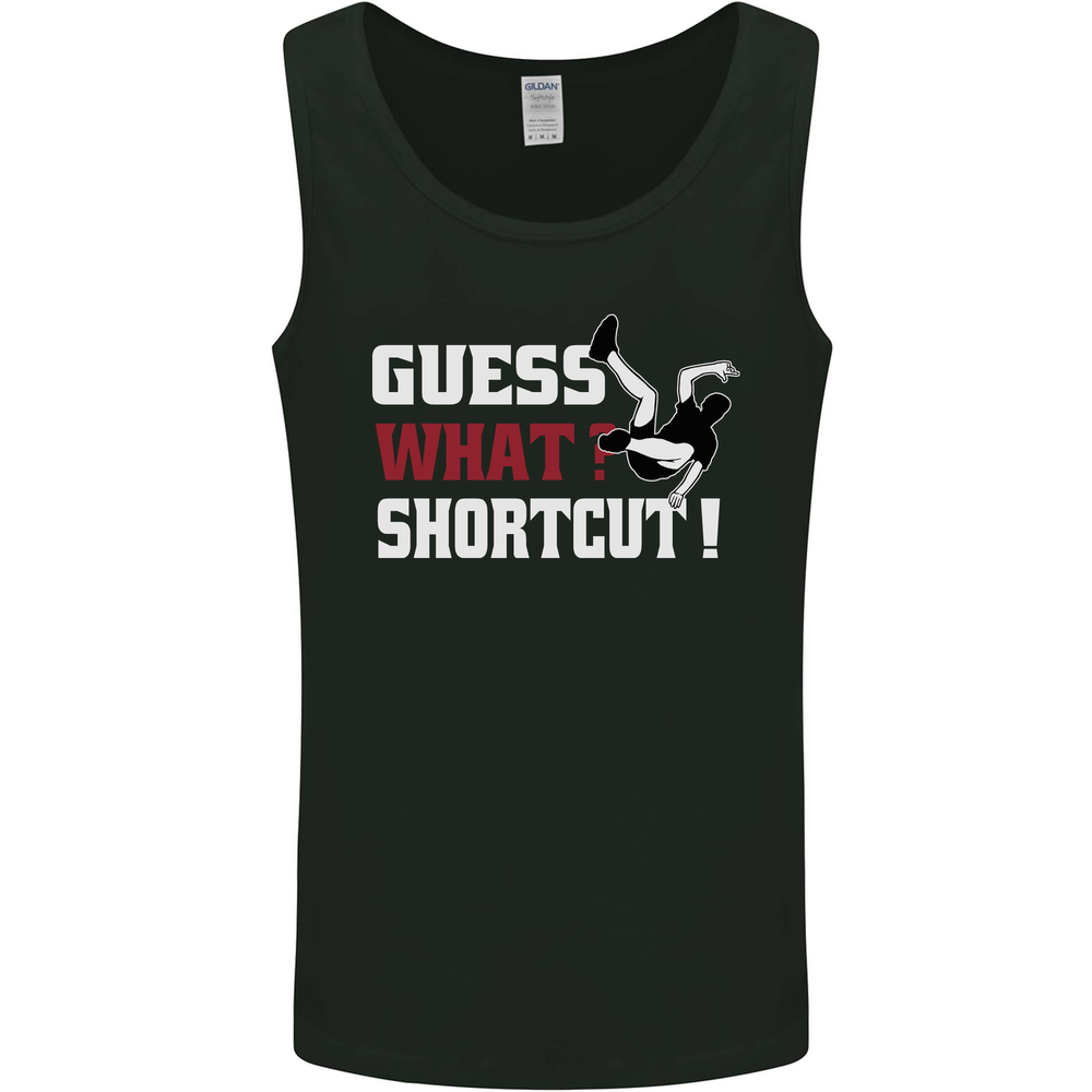 Parkour Shortcut Mens Vest Tank Top