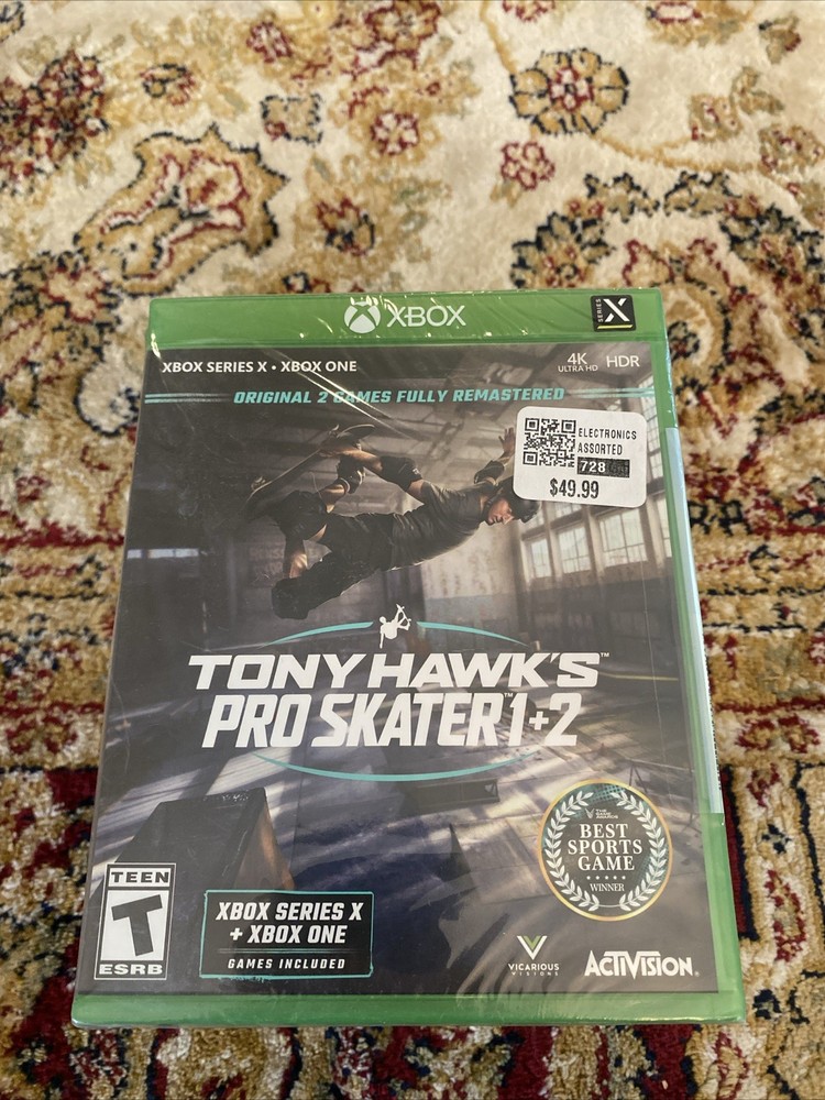Tony Hawk Pro Skater 1 + 2 (2020, Xbox One) Brand New Sealed