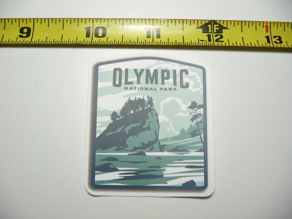 Olympic National Park Washington Hiking Camping Nature Decal Sticker #2