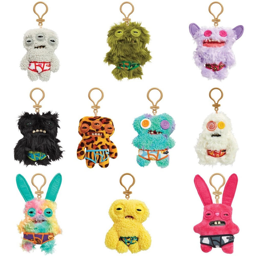 Fuggler Clip Keyring Keychain Series 4 Plush Funny Ugly Monster