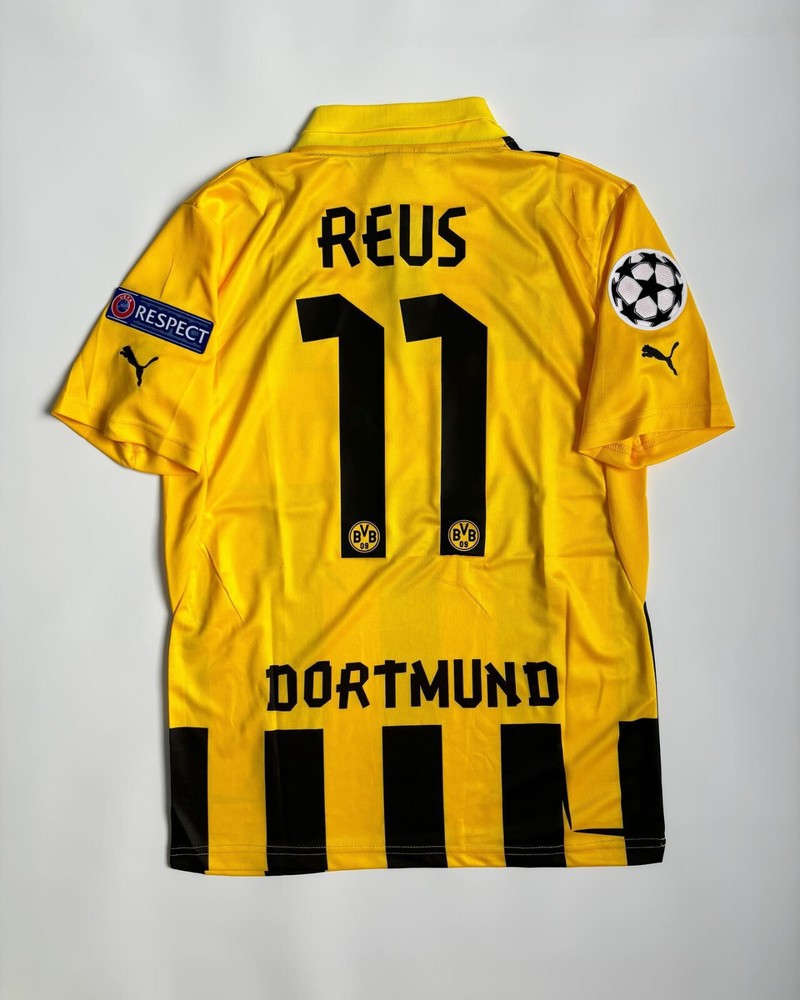Marco Reus BVB Dortmund 2012/2013 Home Yellow Soccer Jersey