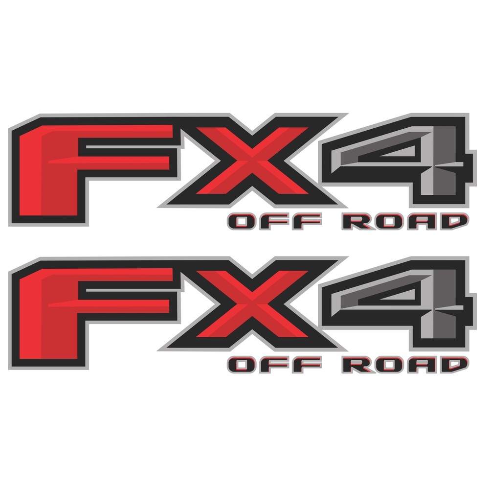FX4 Off Road Decal Replacement Sticker F150 Bedside F Truck Super Duty F250