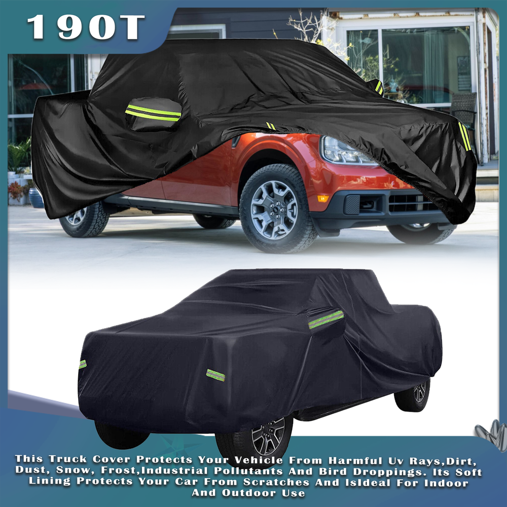 Truck Pickup Car Cover Waterproof Sun UV Rain Dust For Ford Maverick XLT