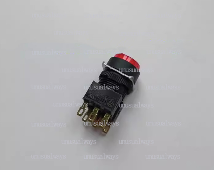 1PC NEW FOR Omron Round button with light automatic reset A165L-TRM-24D-2