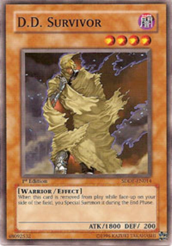 D.D. Survivor - SDDE-EN014 - Common - Unlimited Edition x1 - Near Mint