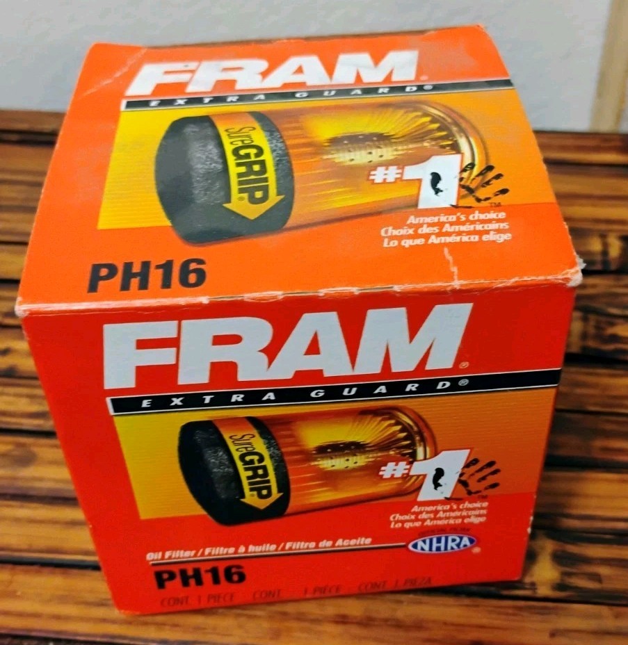FRAM Extra Guard PH16 Oil Filter New in Sealed Box
