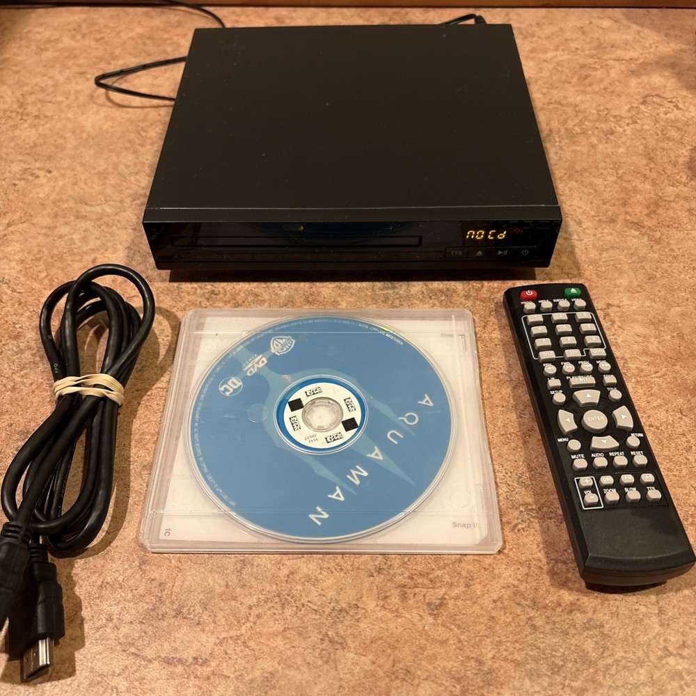 Onn HDMI DVD Player with Remote ONA19DP005 Plays Movie DVDs  