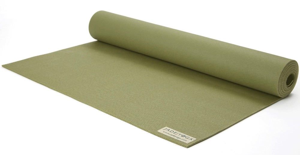 Eco-Friendly Jade Travel Yoga Mat for On-the-Go Practice