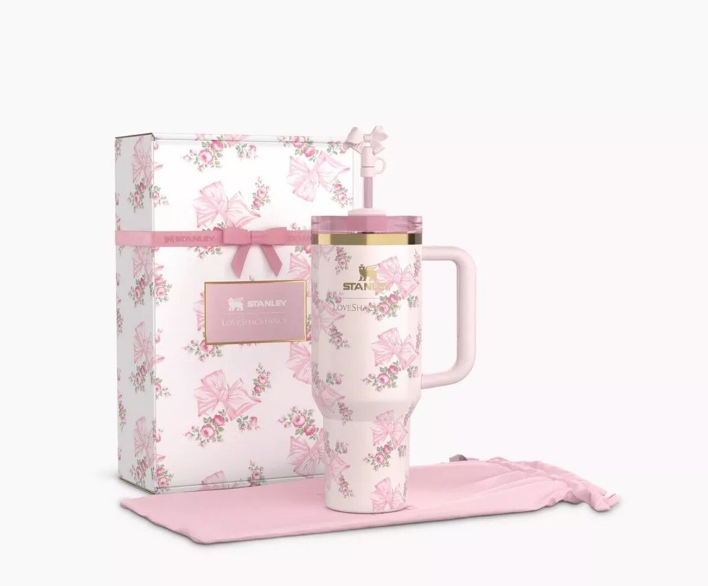 STANLEY x Love Shack Fancy Tumbler 40oz Rosa Beaux Pink *CONFIRMED ORDER*
