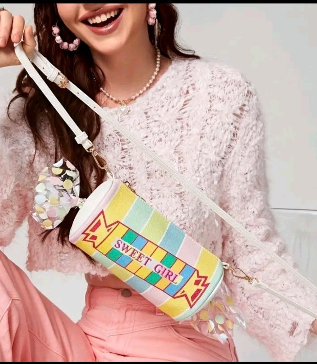 Sweet Tart Smart Girl Novelty Fun UniqueCandy Bag Purse