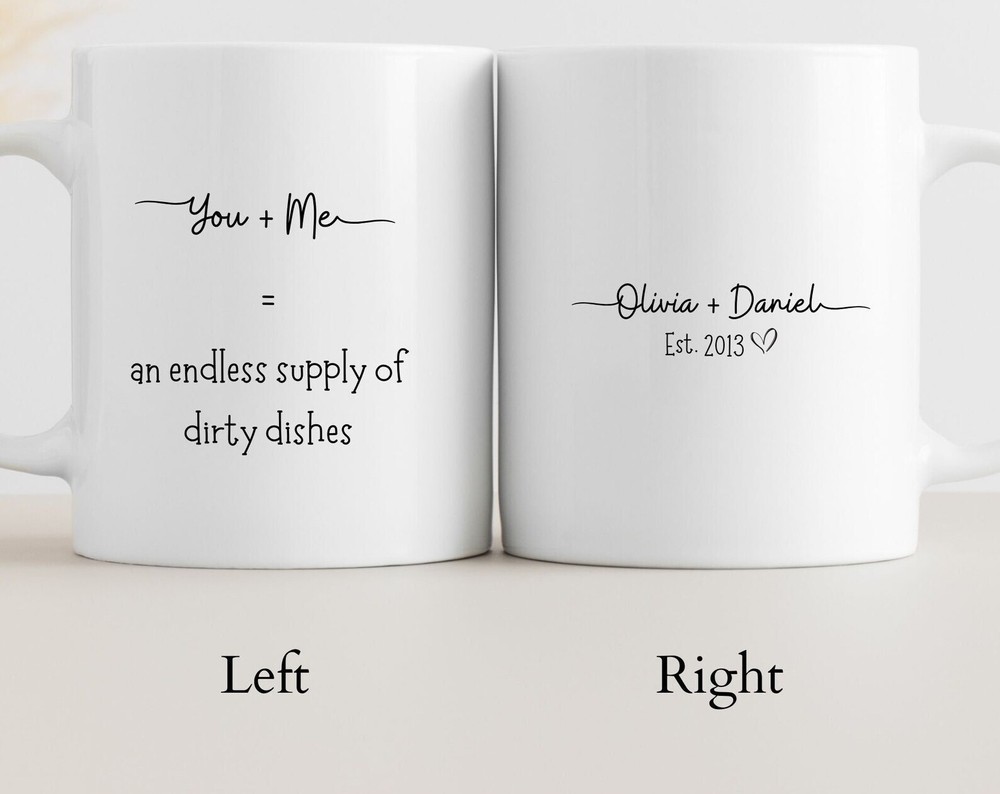 Custom Couple Mug Funny Quote Couples Personalized Mug For Husband And Wife Boyf