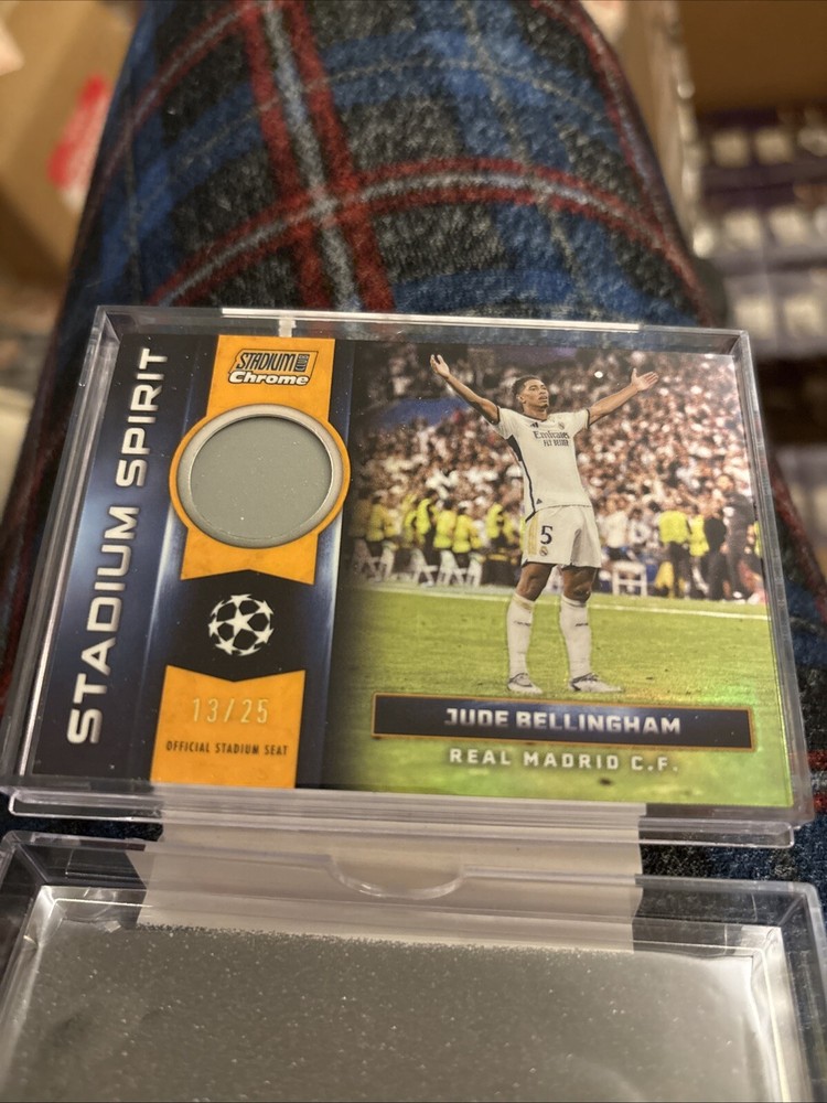 TOPPS STADIUM SPIRIT DEBUT 2023-24 - JUDE BELLINGHAM MEMO- MINT OR BETTER /25!!