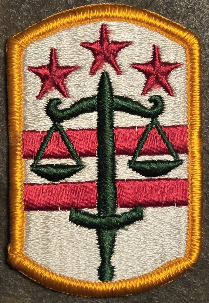 US ARMY 260th Military Police Brigade Shoulder Patch Insignia COLOR DRESS USGI