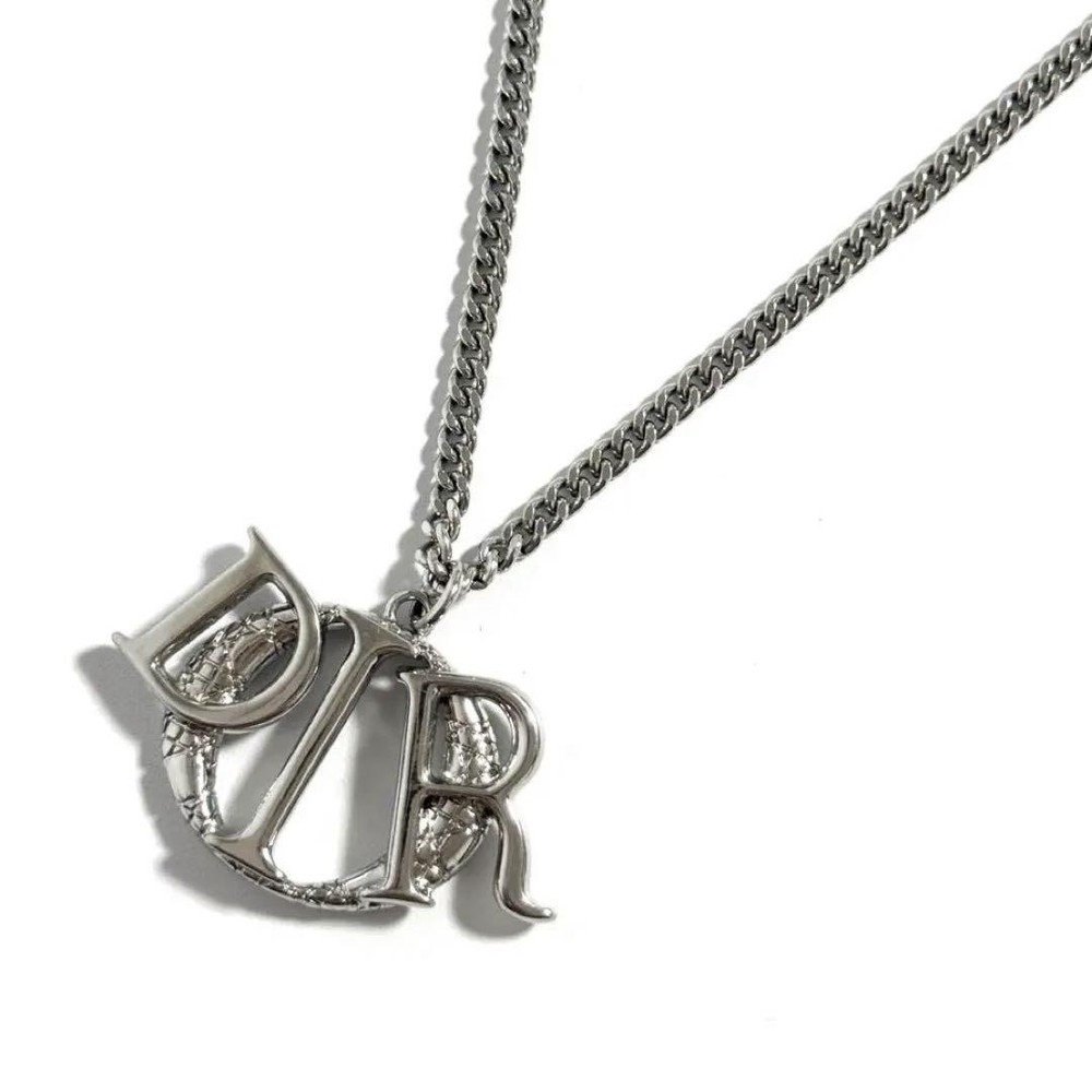 Dior Popular Men's Charm Pendant Necklace in Silver