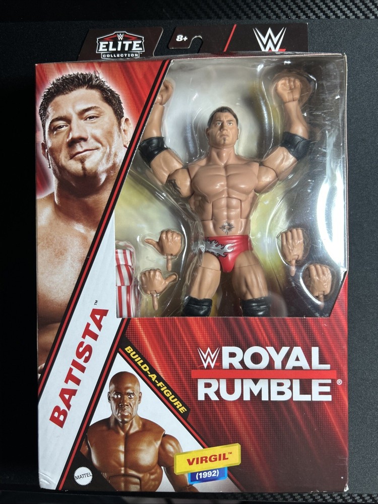 WWE Batista Elite Royal Rumble  Attire Build A Figure- Virgil (see Description)