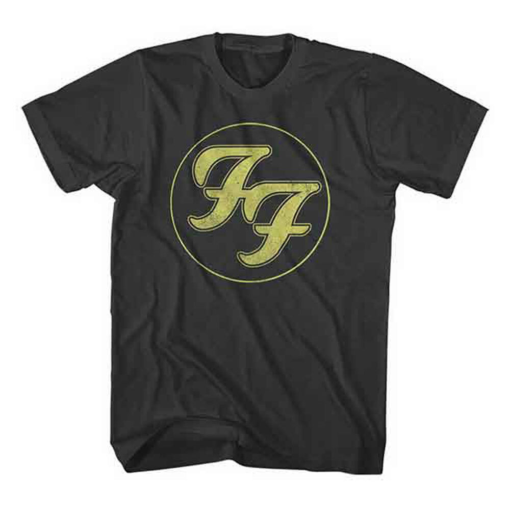 Foo Fighters Distressed FF Logo Graphic T-Shirt