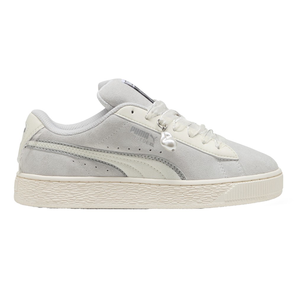 PUMA Suede Xl Glam Athletics  Womens Grey Sneakers Casual Shoes 40125001