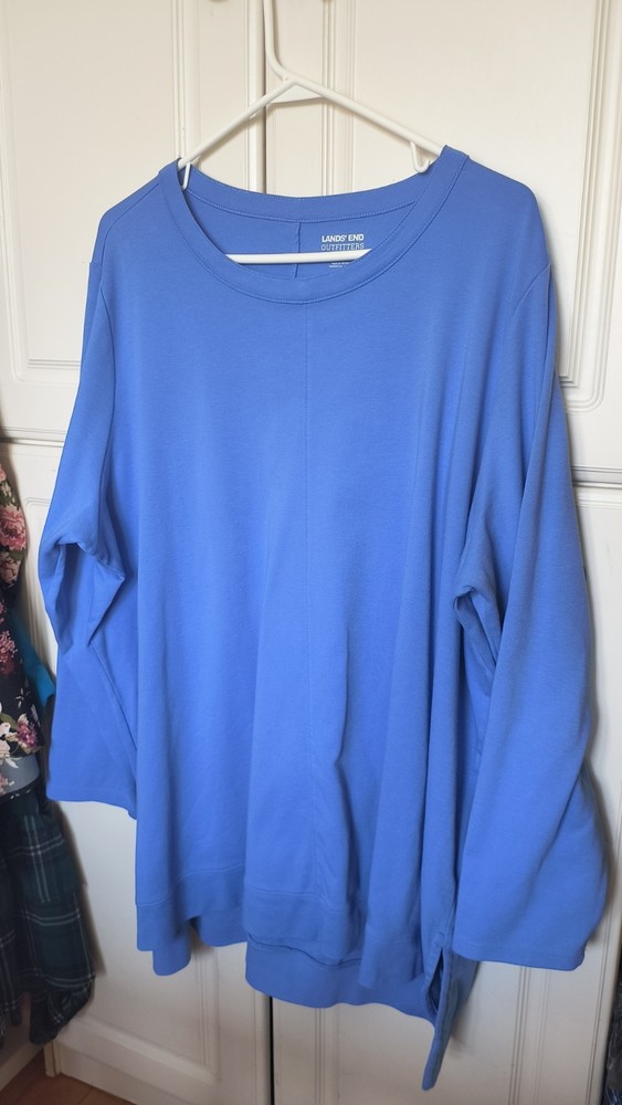 Lands' End Women's Size 3X Pullover / Sweatshirt Long Sleeve (L1
