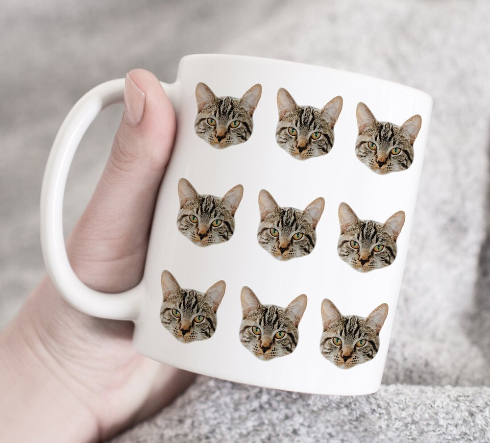 Custom Cat Mug Custom Cat Photo Mug Gift For Cat Owners Gift For Cat Lover Cat