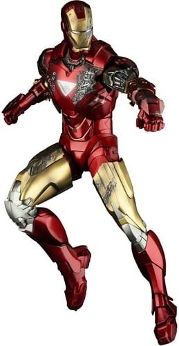[US STOCK] Movie Masterpiece Iron Man 2 mark 6 NEW Name Plate Removed