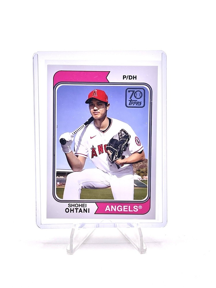 2021 Topps Update Shohei Ohtani 70 Years Of Topps Anniversary#70YT-24