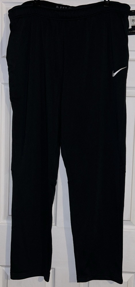 New With Tags Nike 3XL Dri Fit Black Training Pants Standard Fit
